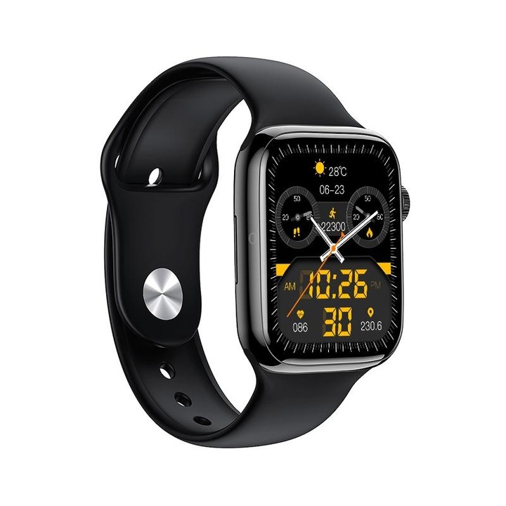 i7 pro+ VIP 1.75 inch TFT Screen Smart Watch, Support Bluetooth Dial/Sleep Monitoring(Black)