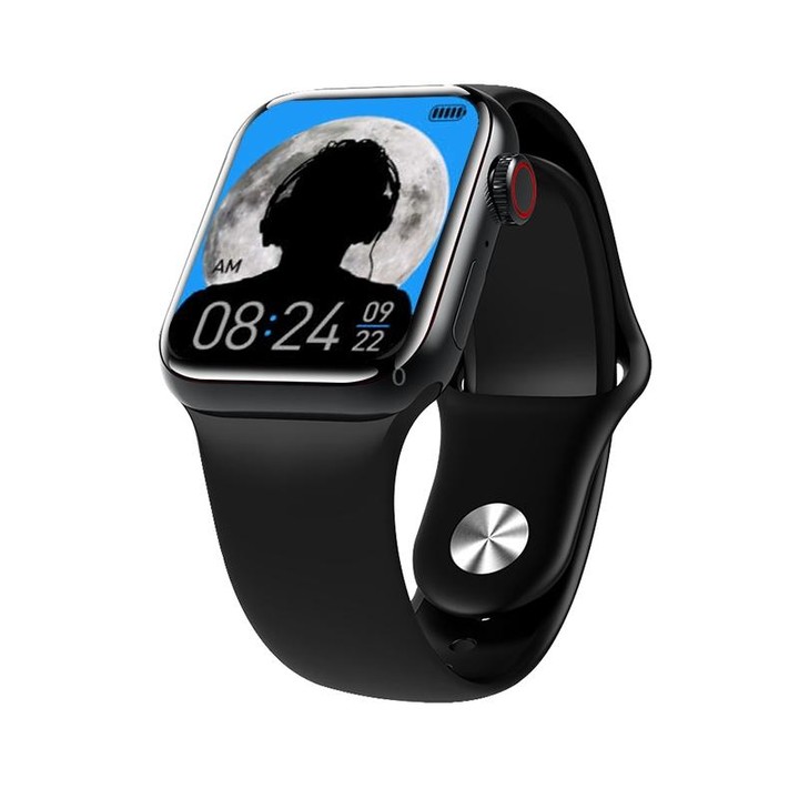 D SEVEN 1.9 inch TFT Screen Smart Watch, Support Bluetooth Dial/Sleep Monitoring(Black)