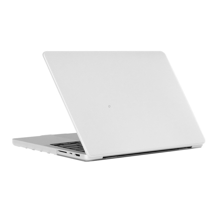 For MacBook Air 13.3 inch A1932 / A2179 / A2337 / Air-M1 Dot Texture Double Sided Tanned Laptop Case(Transparent)