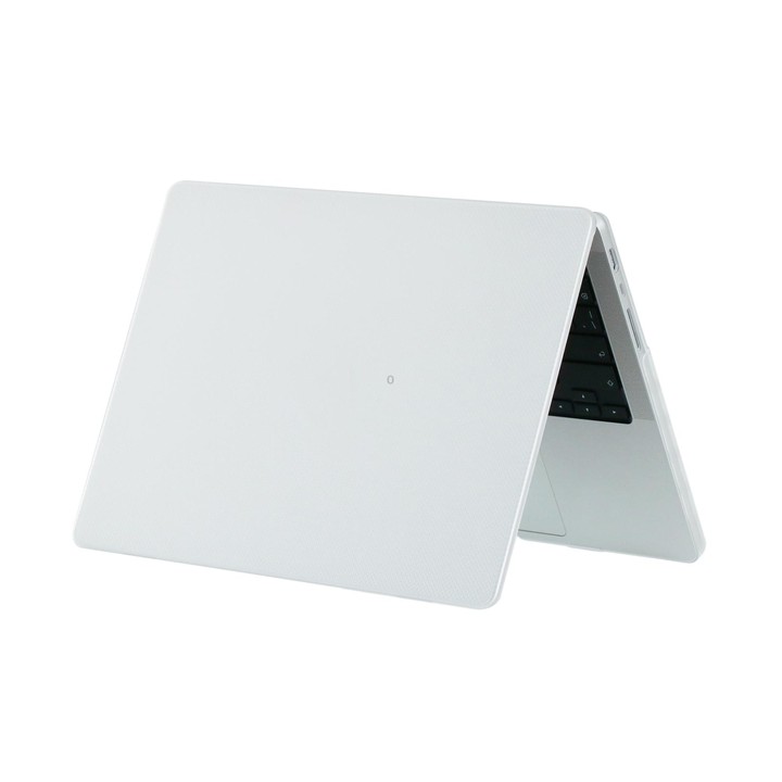 For MacBook Air 13.3 inch A1932 / A2179 / A2337 / Air-M1 Dot Texture Double Sided Tanned Laptop Case(Transparent)