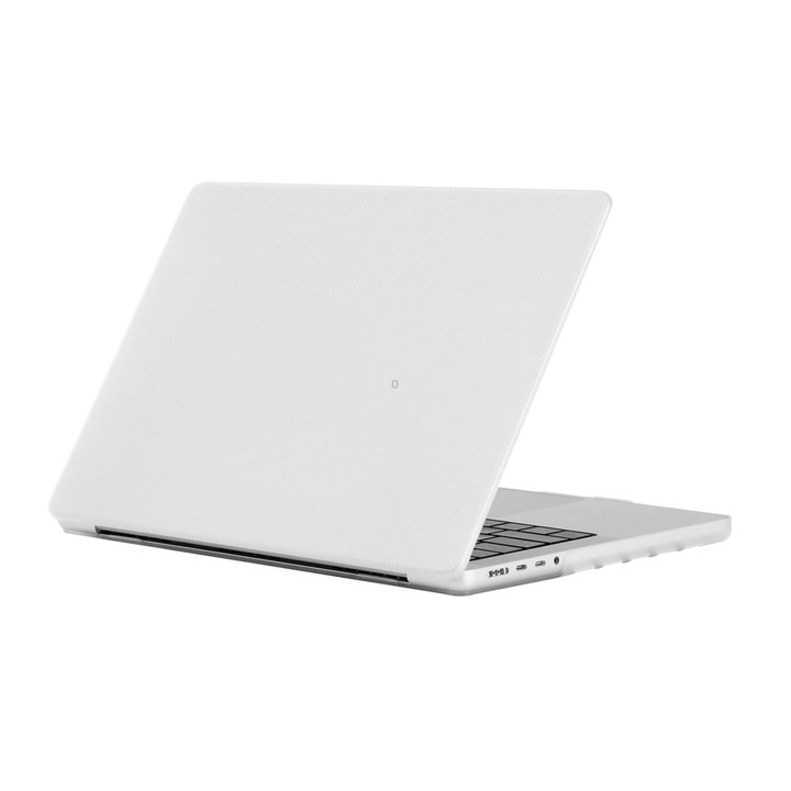 For MacBook Air 13.3 inch A1932 / A2179 / A2337 / Air-M1 Dot Texture Double Sided Tanned Laptop Case(Transparent)