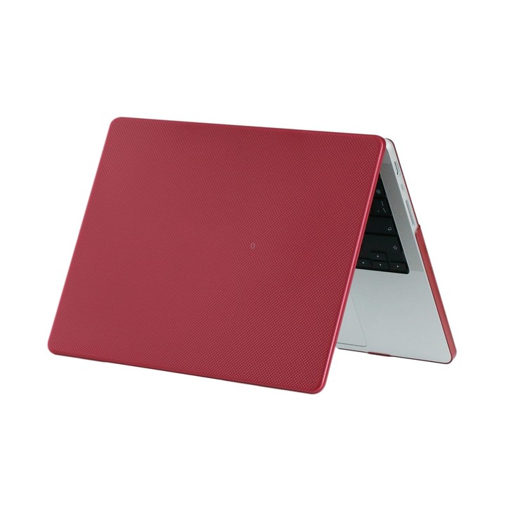 Dot Texture Double Sided Tanned Laptop Case For MacBook Pro 13.3 inch A1706/A1708/A1989/A2159/A2289/A2251/A2338(Red)