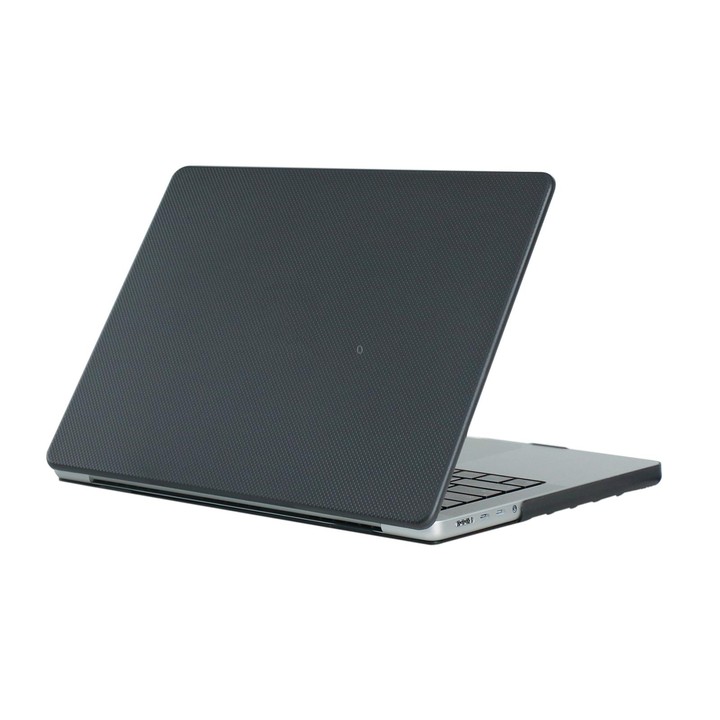 Dot Texture Double Sided Tanned Laptop Case For MacBook Pro 16.2 inch A2485 2021(Black)