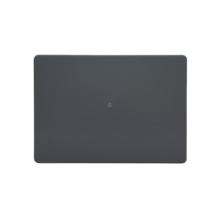 Carbon Fiber Textured Plastic Laptop Protective Case For MacBook Pro 16.2 inch A2485 2021(Black)
