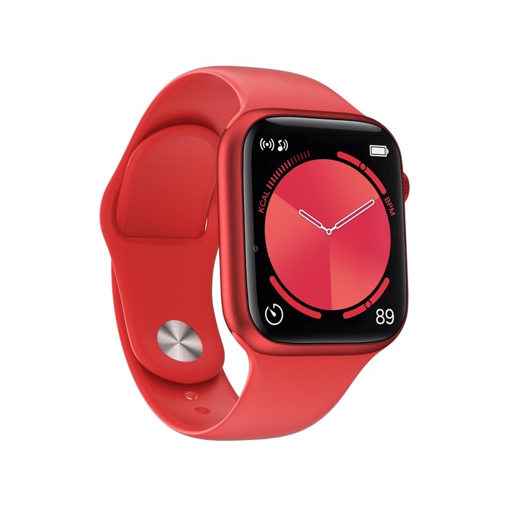 HW22 Pro 1.75 inch HD Screen Smart Watch, Support Bluetooth Dial/Body Temperature Monitoring(Red)