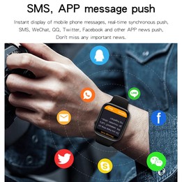 HW22 Pro 1.75 inch HD Screen Smart Watch, Support Bluetooth Dial/Body Temperature Monitoring(White)