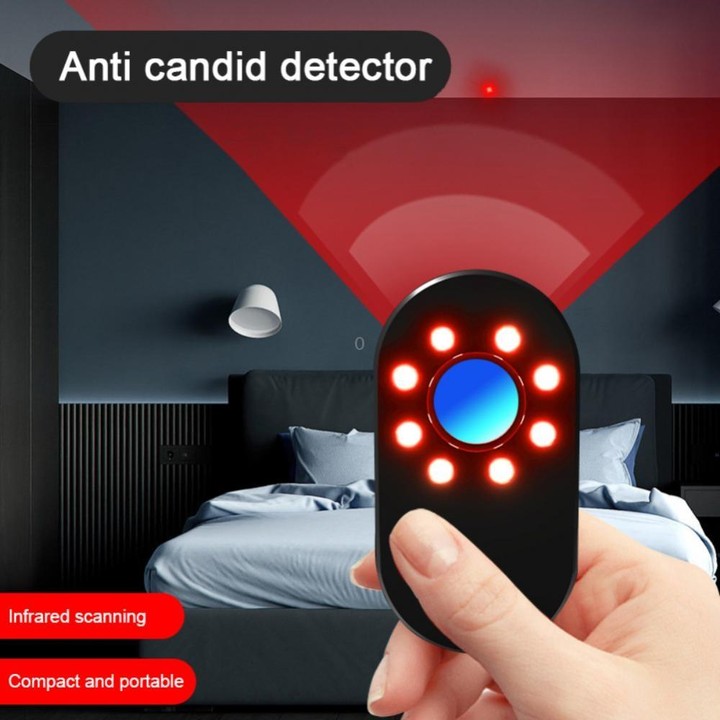 S001 Hotel Anti-candid Camera Infrared Detector(Black)