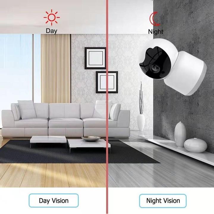 YT51 1920x1080 Home Wireless Camera, Support Infrared Night Vision / Voice Intercom, without Temperature and Humidity Sensor, US