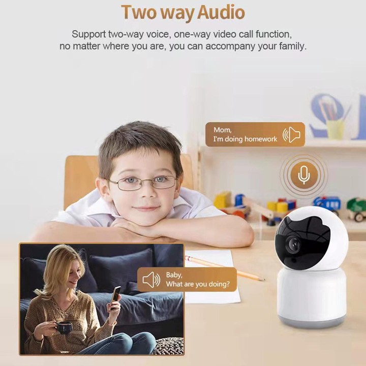 YT51 1920x1080 Home Wireless Camera, Support Infrared Night Vision / Voice Intercom, without Temperature and Humidity Sensor, US