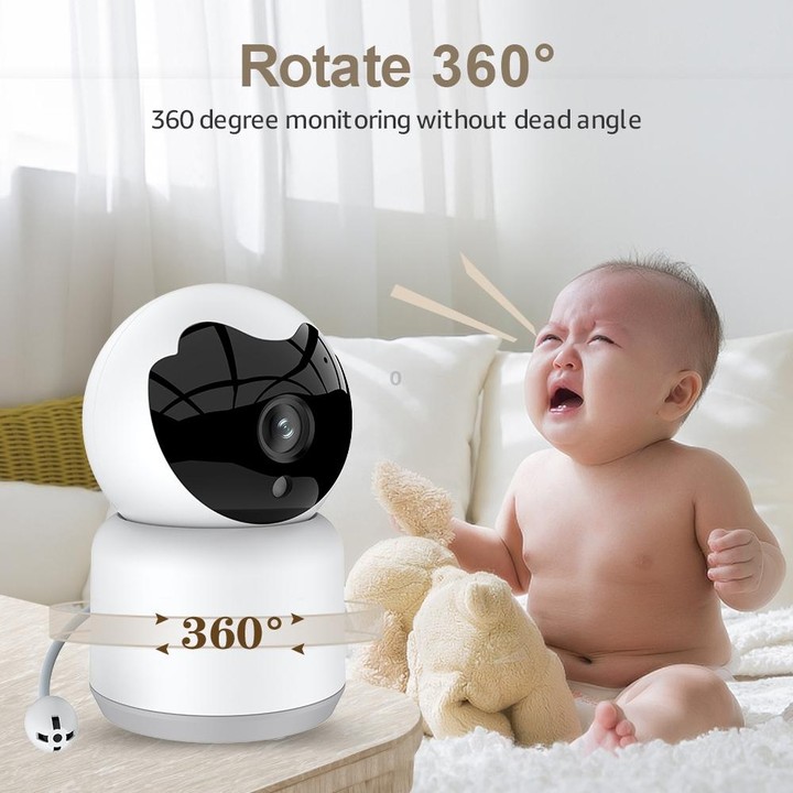 YT51 1920x1080 Home Baby Wireless Camera, Support Infrared Night Vision / Baby Crying Detection, with Temperature and Humidity S