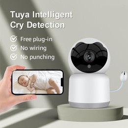 YT51 1920x1080 Home Baby Wireless Camera, Support Infrared Night Vision / Baby Crying Detection, with Temperature and Humidity S