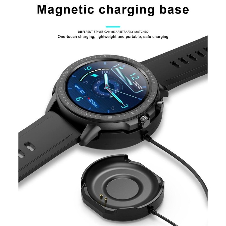 S02 1.3 inch IPS Color Full-screen Touch Smart Watch, Support Weather Forecast / Heart Rate Monitor / Sleep Monitor / Blood Pres