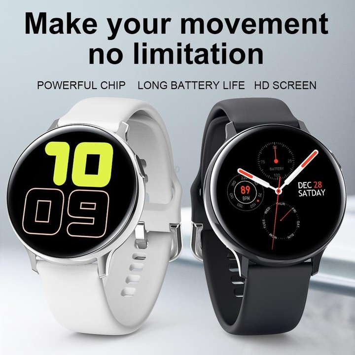 S20S 1.4 inch HD Screen Smart Watch, IP68 Waterproof, Support Music Control / Bluetooth Photograph / Heart Rate Monitor / Blood