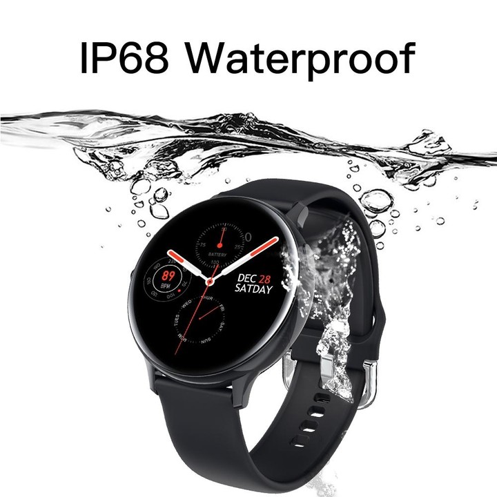 S20S 1.4 inch HD Screen Smart Watch, IP68 Waterproof, Support Music Control / Bluetooth Photograph / Heart Rate Monitor / Blood