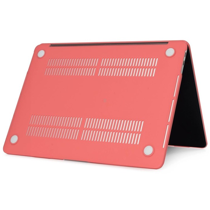 Laptop Matte Style Protective Case For MacBook Pro 13.3 inch 2022(Coral Orange)