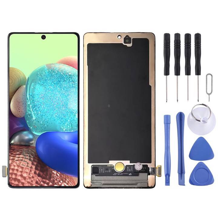 Original Super AMOLED LCD Screen For Samsung Galaxy A71 5G UW SM-A716V with Digitizer Full Assembly