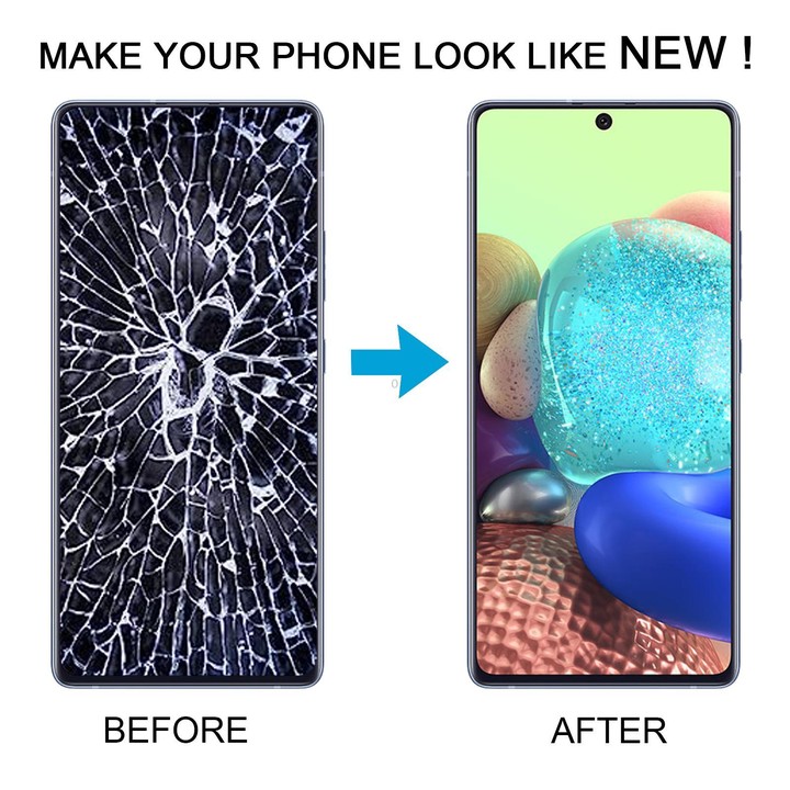 Original Super AMOLED LCD Screen For Samsung Galaxy A71 5G UW SM-A716V with Digitizer Full Assembly