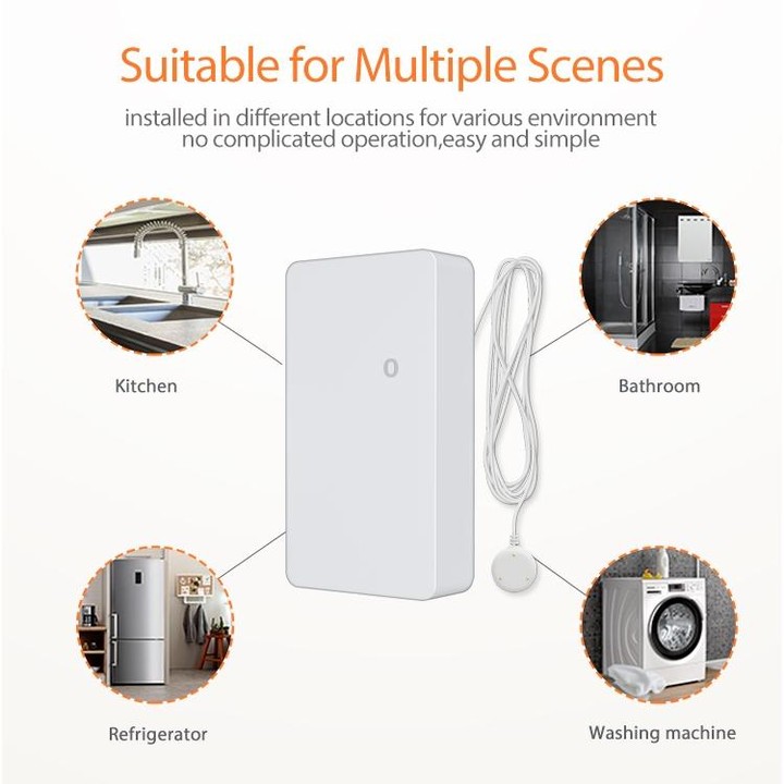 NEO NAS-WS05B Zigbee Water Sensor & Flood Sensor