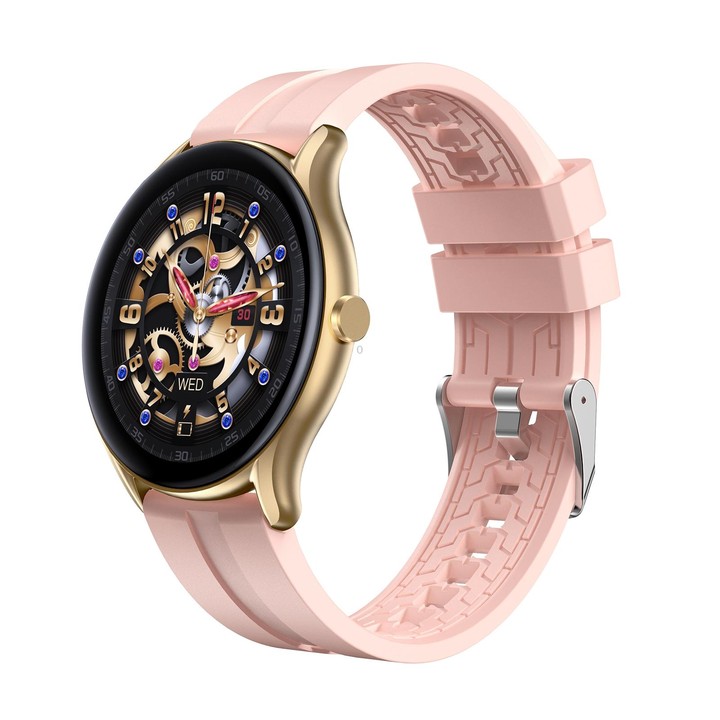 L1 1.32 inch IPS Color Screen Smart Wristband, Support Sleep Monitoring/Heart Rate Monitoring(Rose Gold)