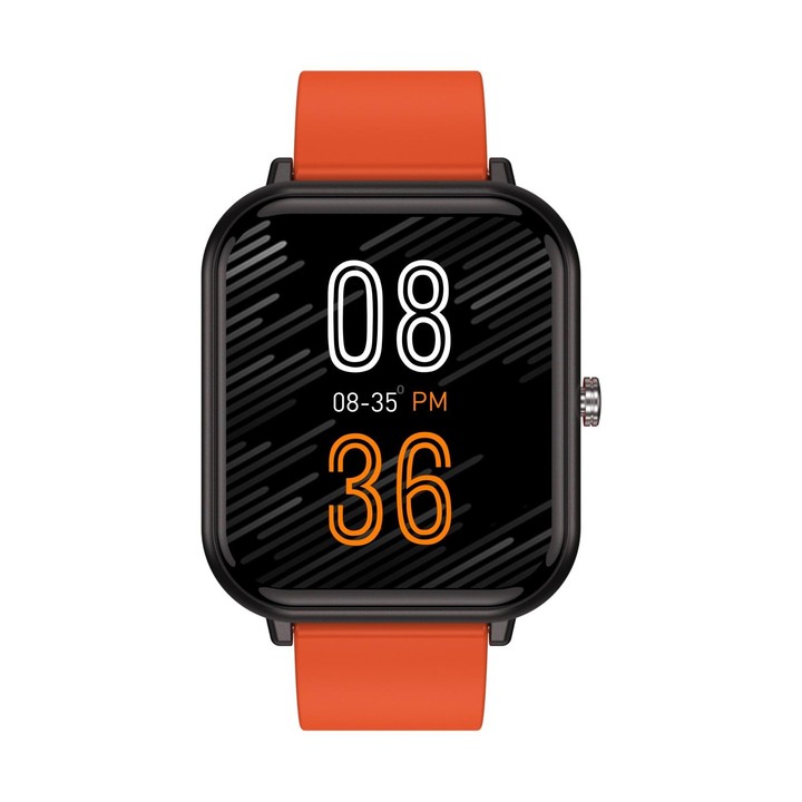 Q9 Pro 1.7 inch TFT HD Screen Smart Watch, Support Body Temperature Monitoring/Heart Rate Monitoring(Orange)
