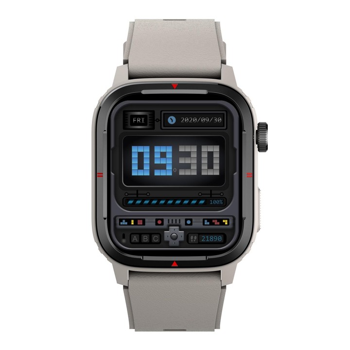 Q25 1.7 inch TFT HD Screen Smart Watch, Support Bluetooth Calling/Blood Pressure Monitoring(Grey)