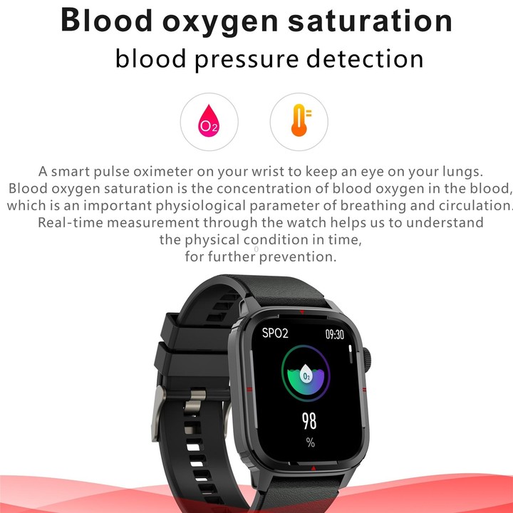 Q25 1.7 inch TFT HD Screen Smart Watch, Support Bluetooth Calling/Blood Pressure Monitoring(Green)