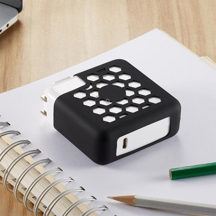 For Macbook Air 11 inch / 13 inch 45W Power Adapter Protective Cover(Black)
