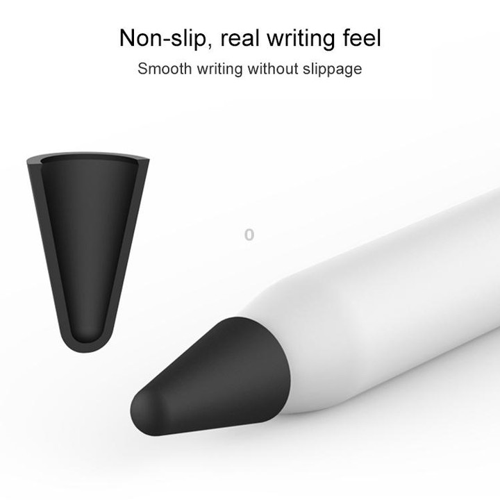 8 PCS / Set Universal Wearable Stylus Nib Cover For Apple Pencil 1 / 2(Green)