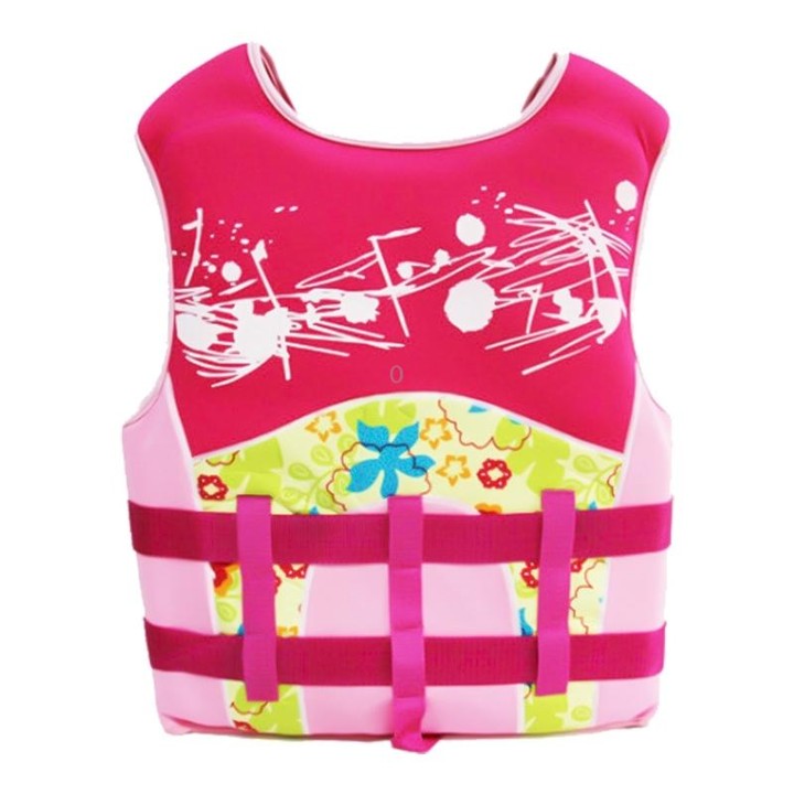 MANNER QP2014 Children Buoyancy Aid Swim Jacket Snorkeling Vest, Size:S(Pink)