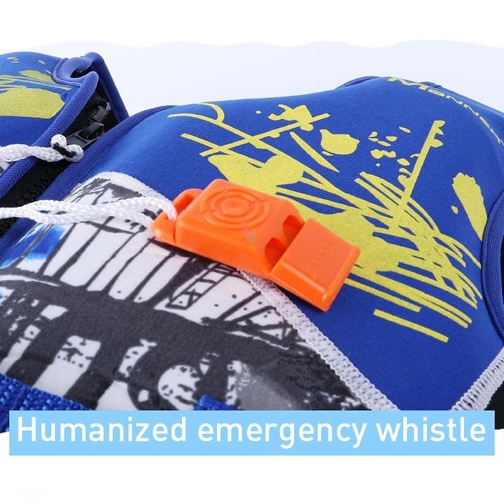 MANNER QP2014 Children Buoyancy Aid Swim Jacket Snorkeling Vest, Size:S(Blue)