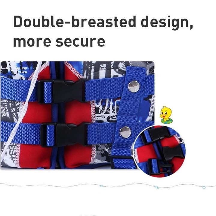 MANNER QP2014 Children Buoyancy Aid Swim Jacket Snorkeling Vest, Size:S(Blue)