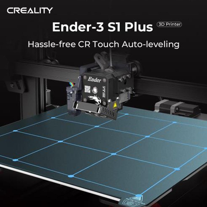 Creality Ender-3 S1 Plus Full-metal Dual-gear Larger-size 3D Printer EU Plug