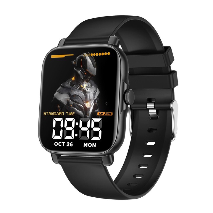 G30 1.69 inch TFT Screen Smart Watch, TPU Bnad IP67 Waterproof Support Bluetooth Call / Multiple Sports Modes(Black)