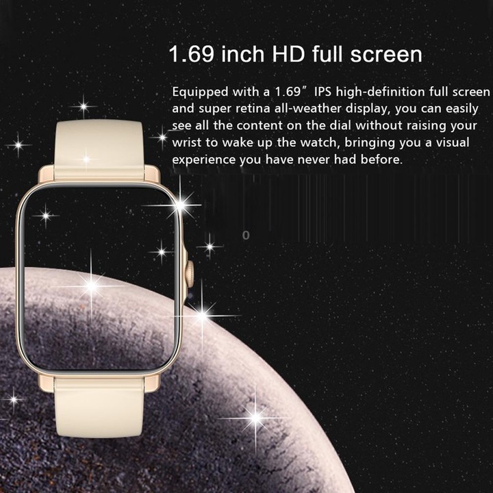 G30 1.69 inch TFT Screen Smart Watch, TPU Bnad IP67 Waterproof Support Bluetooth Call / Multiple Sports Modes(Silver)