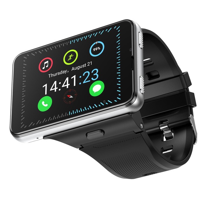 S999 2.88 inch TFT Screen 4G Smart Watch, Android 11 4GB+64GB(Silver)