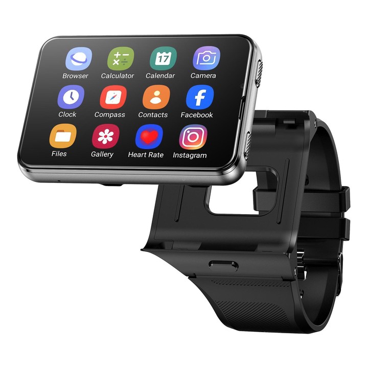 S999 2.88 inch TFT Screen 4G Smart Watch, Android 11 4GB+64GB(Black)