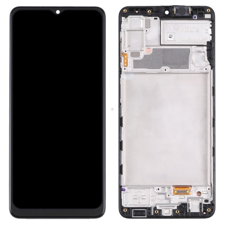 Original Super AMOLED LCD Screen For Samsung Galaxy A22 4G SM-A225F Digitizer Full Assembly with Frame