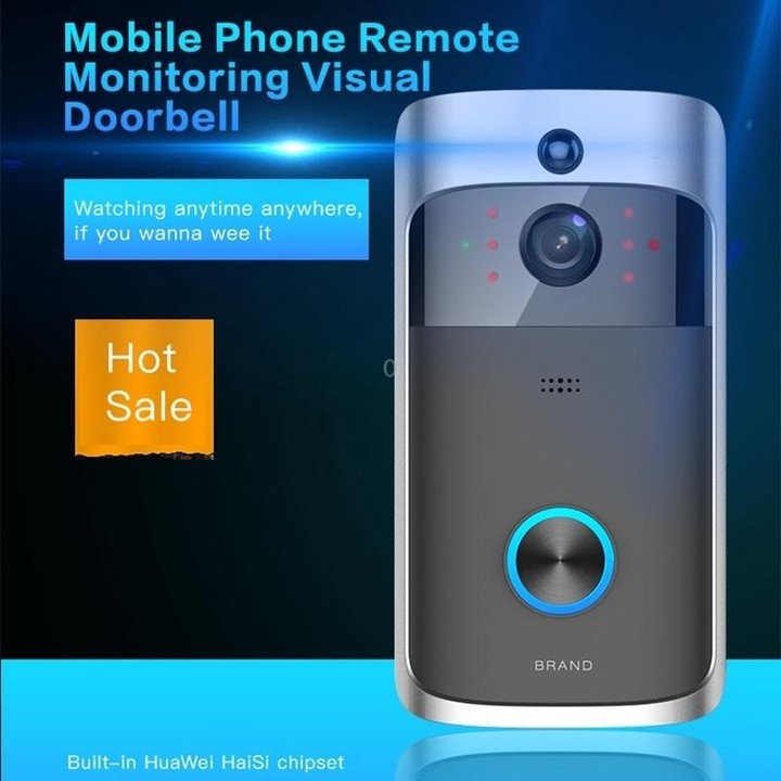 M3 720P Smart WIFI Ultra Low Power Video Visual Doorbell With Ding Dong Version(AU Plug)