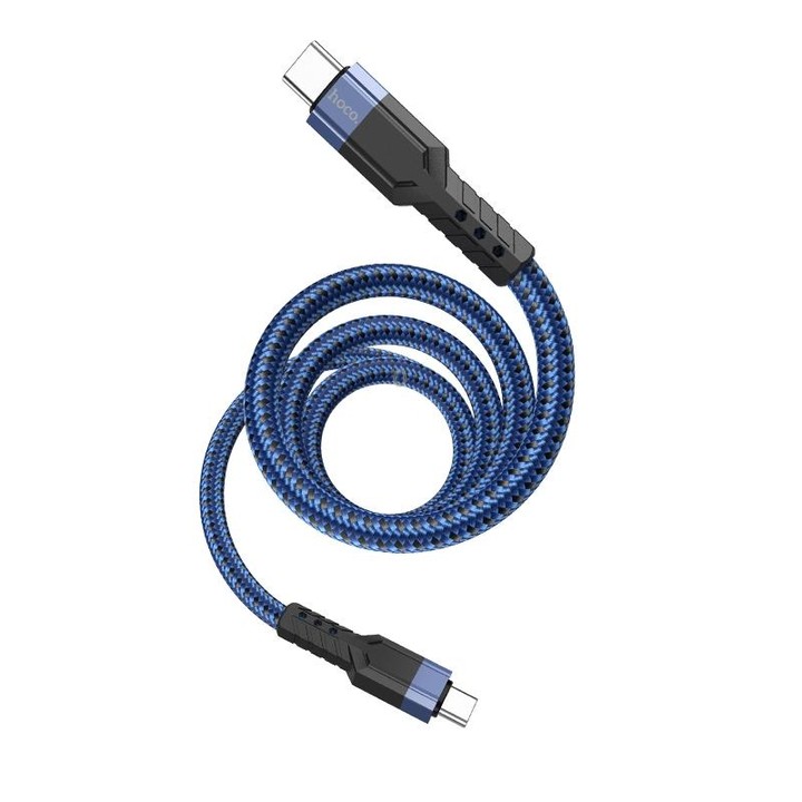 hoco U110 60W USB-C / Type-C to USB-C / Type-C Charging Data Cable，Length：1.2m(Black)