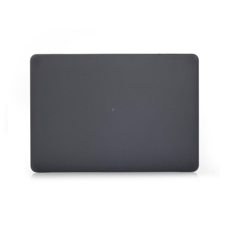 Laptop Matte Style Protective Case For MacBook Air 13.6 2025 / 2023 / 2022(Black)