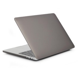 Laptop Matte Style Protective Case For MacBook Air 13.6 2025 / 2023 / 2022(Grey)