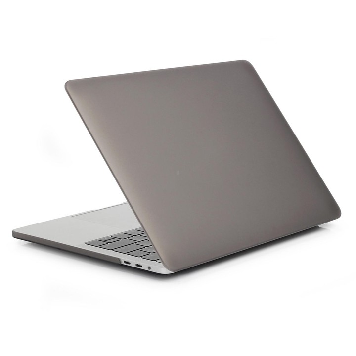 Laptop Matte Style Protective Case For MacBook Air 13.6 2025 / 2023 / 2022(Grey)