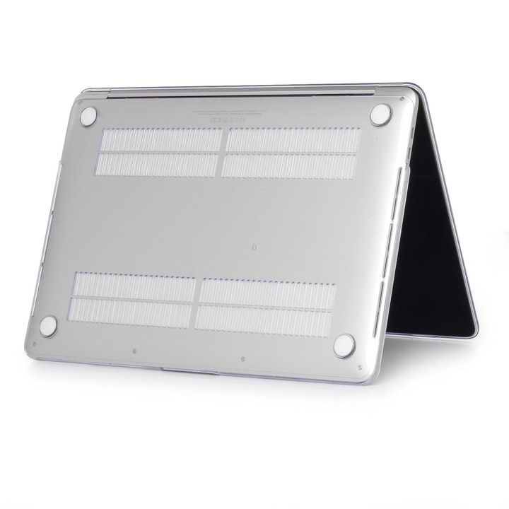 Laptop Matte Style Protective Case For MacBook Air 13.6 2025 / 2023 / 2022(Transparent)