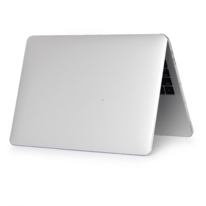 Laptop Matte Style Protective Case For MacBook Air 13.6 2025 / 2023 / 2022(Transparent)