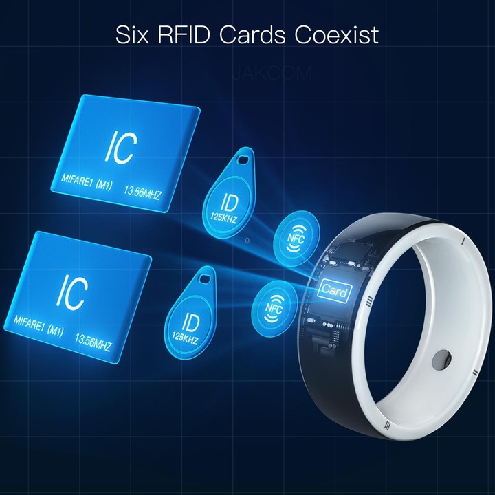 JAKCOM R5 Smart Ring Multifunction Smart Wear Ring, Size:L