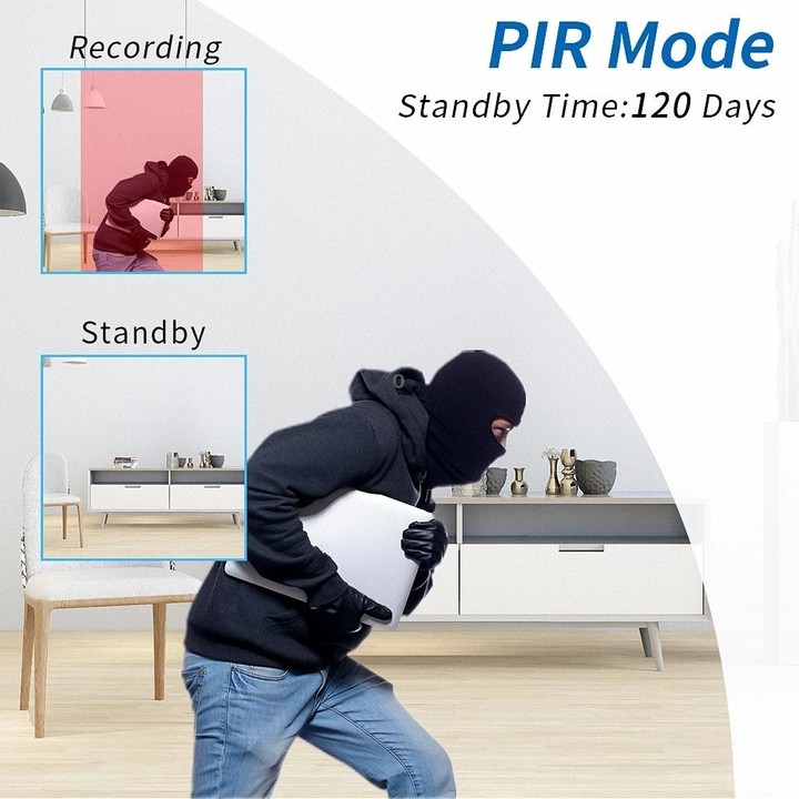 MD31 Mini 1080P HD Camcorder Night Vision PIR Motion Action Micro Camera(Black)