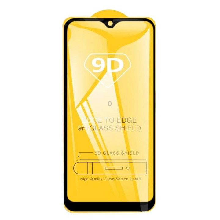 For Galaxy A01 9D Full Glue Full Screen Tempered Glass Film
