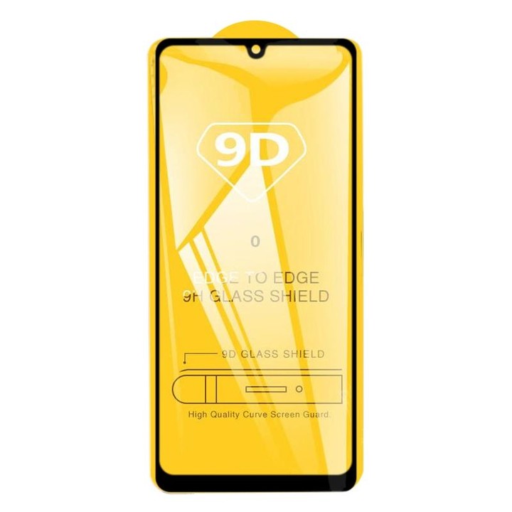 For Samsung Galaxy A31 9D Full Glue Full Screen Tempered Glass Film