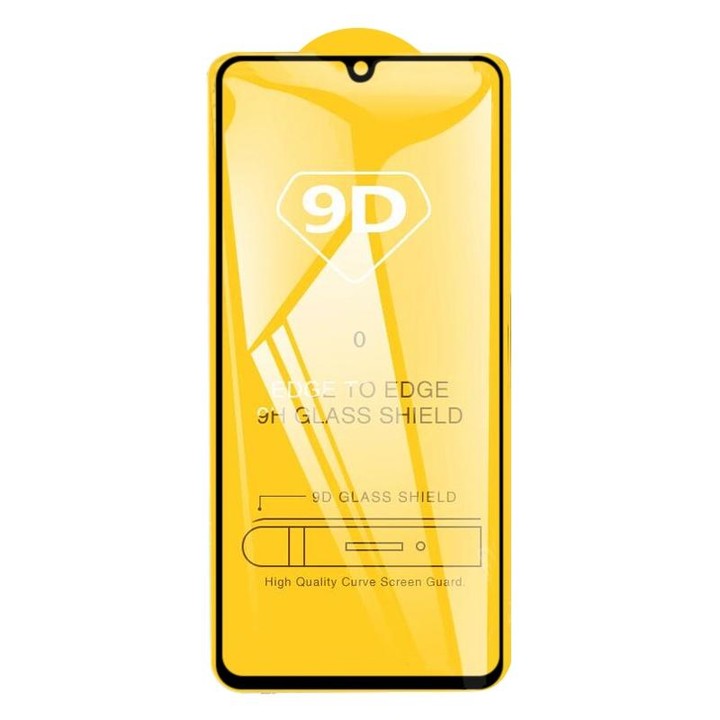 For Galaxy A41 25 PCS 9D Full Glue Full Screen Tempered Glass Film