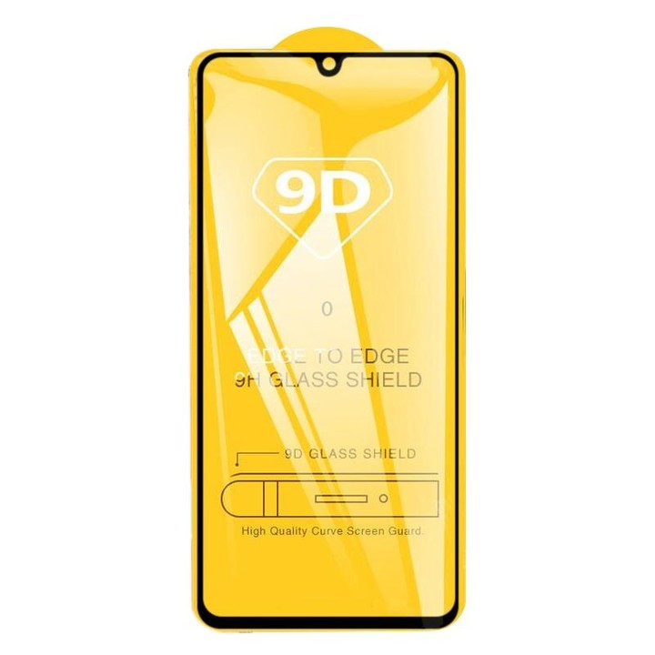 For Galaxy M31 25 PCS 9D Full Glue Full Screen Tempered Glass Film